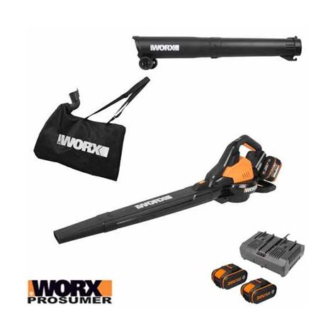 מפוח שואב עלים Worx WG583E.9 למכירה , 4 image