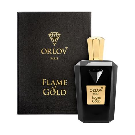 בושם לאשה Orlov Paris Flame Of Gold E.D.P Unisex 75ml למכירה 