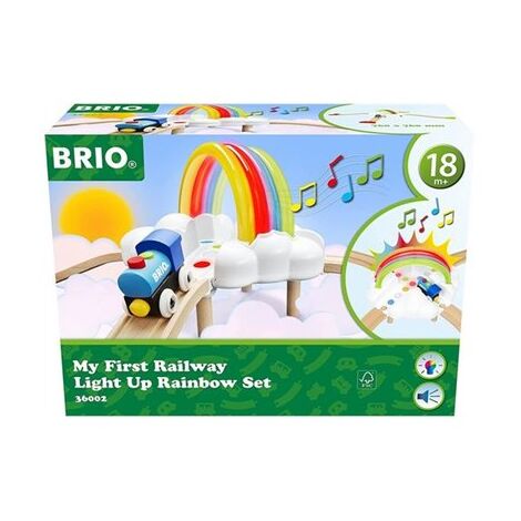 Brio 36002 My First Railway Light Up Rainbow Set בריו למכירה 