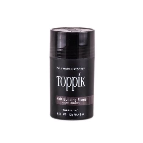 Toppik טופיק לשיער בצבע חום כהה 12 גרם למכירה , 2 image