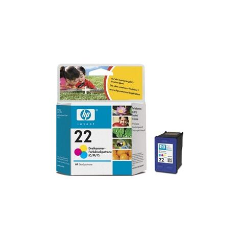 ראש דיו  צבעוני HP 22 C9352AE למכירה 