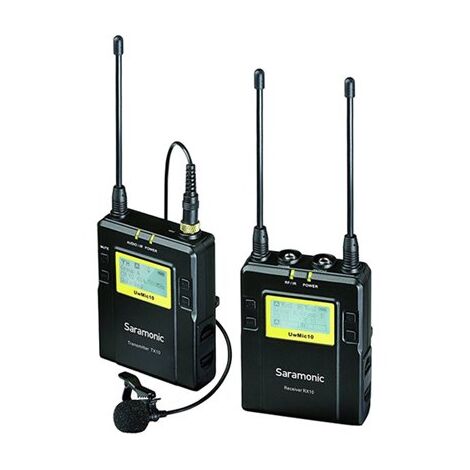 מיקרופון אלחוטי saramonic UwMic10 RX10+TX10 למכירה , 2 image