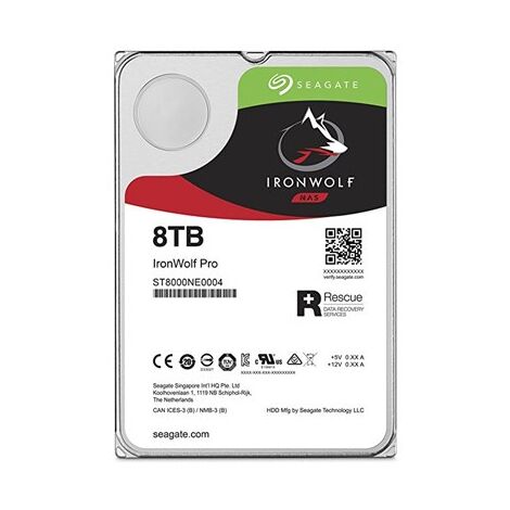 כונן קשיח  פנימי Seagate Ironwolf Pro ST8000NE0004 8000GB למכירה 