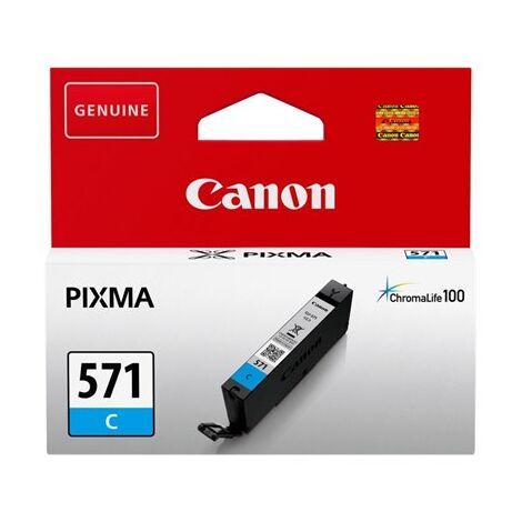 ראש דיו Canon CLI-571C 0386C001 קנון למכירה , 2 image