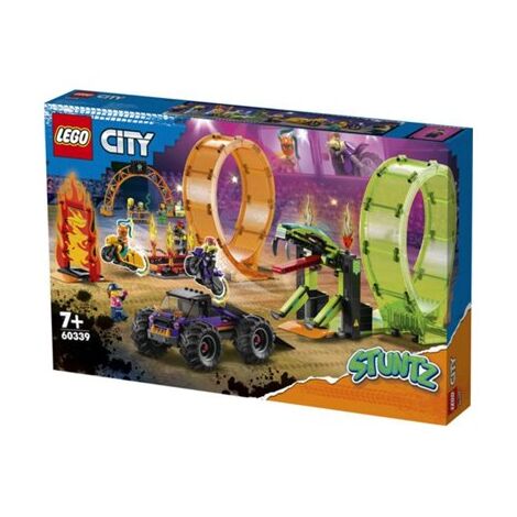 Lego לגו  60339 Double Loop Stunt Arena למכירה 