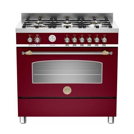 תנור משולב כיריים Bertazzoni HER90 6MFE למכירה 