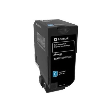 טונר ציאן / כחול  Lexmark 74C5SCE לקסמרק למכירה 