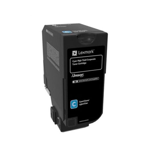 טונר ציאן / כחול  Lexmark 84C5HCE לקסמרק למכירה , 2 image