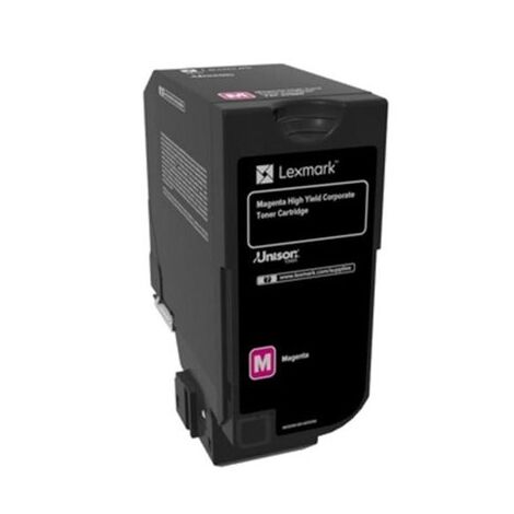 טונר מג'נטה / אדום  Lexmark 74C5SME לקסמרק למכירה , 2 image