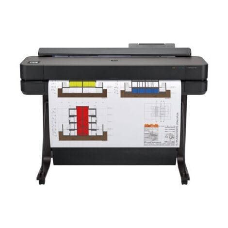מדפסת  הזרקת דיו  תווינים HP DesignJet T650 36 in (5HB10A) למכירה , 2 image