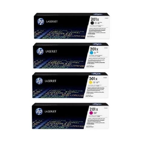 טונר 201X CF400X/401X/402X/403X סט 4 טונרים HP למכירה 