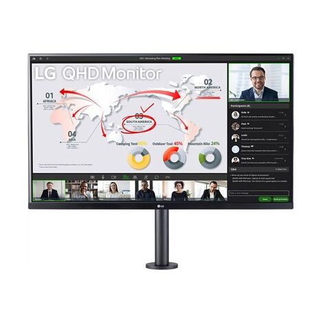 מסך מחשב LG TFT 32QP880B  31.5 אינטש QHD למכירה , 2 image