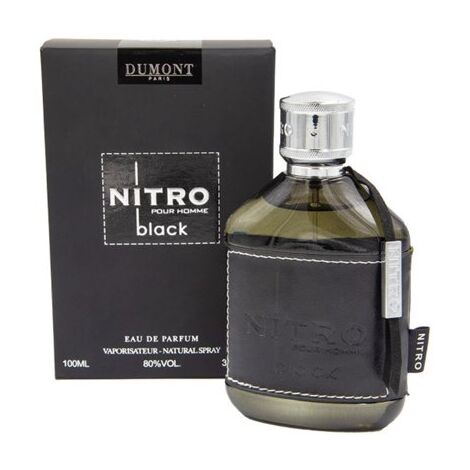 בושם לגבר Dumont Nitro Pour Homme Black E.D.P 100ml למכירה , 2 image