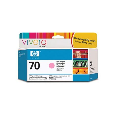 ראש דיו מג'נטה / אדום  HP 70 C9455A למכירה 