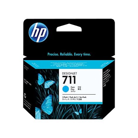 ראש דיו ציאן / כחול  HP 711 29-ml CZ134A למכירה , 2 image