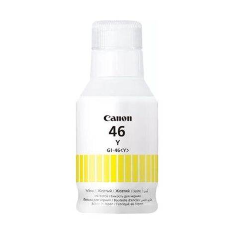 בקבוקון מילוי Canon GI-46 Y קנון למכירה 