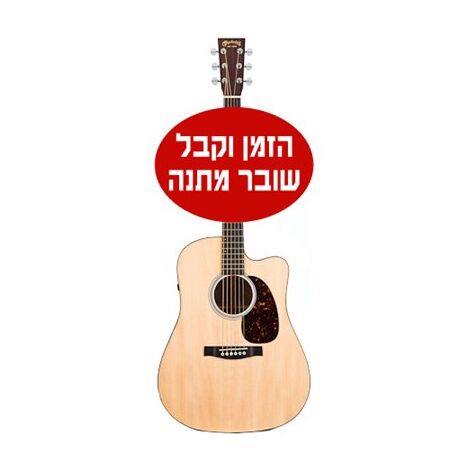 גיטרה אקוסטית מוגברת Martin DCPA4 למכירה , 2 image