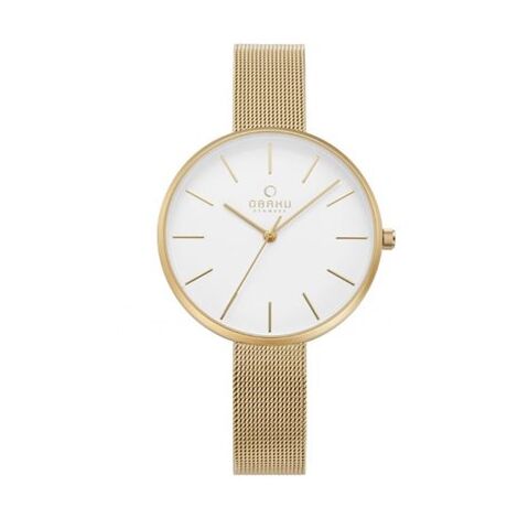 שעון יד  אנלוגי  לאישה OBAKU V211LXGIMG למכירה 