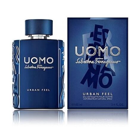 בושם לגבר Salvatore Feragamo Uomo Urban Feel E.D.T 100ml למכירה , 2 image