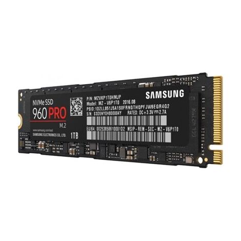 כונן SSD   פנימי Samsung 960 PRO MZ-V6P1T0BW 1000GB סמסונג למכירה 