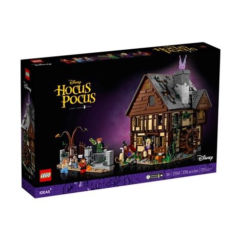 Lego לגו  21341 Disney Hocus Pocus: The Sanderson Sisters' Cottage למכירה 