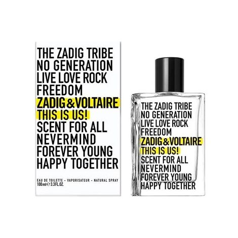בושם לאשה Zadig & Voltaire This Is Us! E.D.T 100ml למכירה , 2 image
