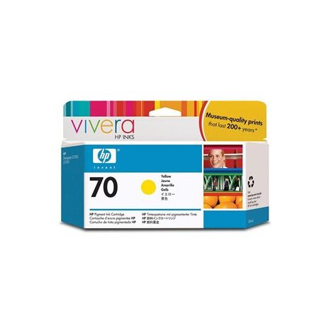 ראש דיו  צהוב HP 70 C9454A למכירה 