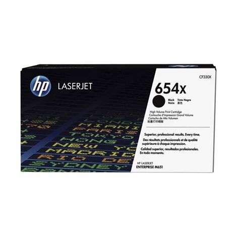 טונר  שחור HP 654X CF330X למכירה 