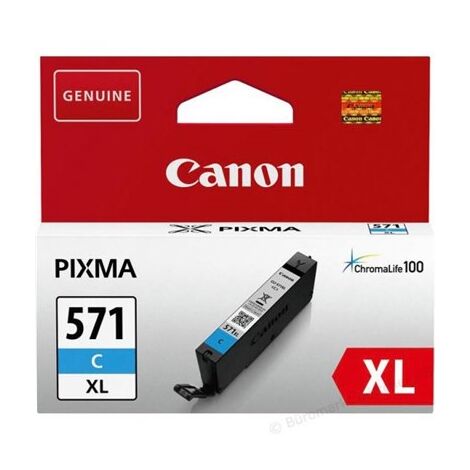 ראש דיו ציאן / כחול  Canon CLI-571CXL קנון למכירה , 3 image