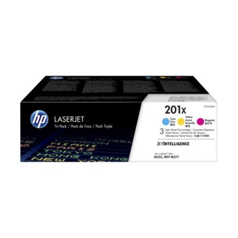 טונר  ציאן מגנטה וצהוב HP 201X CF253XM למכירה , 2 image