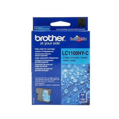 ראש דיו Brother LC1100HYC למכירה , 2 image