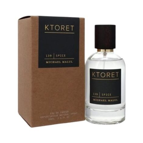 בושם לגבר Michael Malul Ktoret 139 Spice E.D.P 100ml למכירה , 2 image