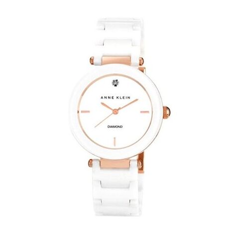 שעון יד  אנלוגי  לאישה Anne Klein AK/1018RGWT למכירה , 2 image