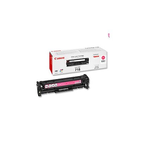 טונר מג'נטה / אדום  Canon CRG718M קנון למכירה , 2 image