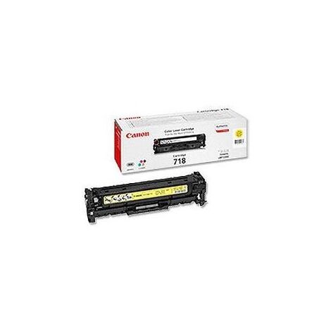 טונר  צהוב Canon CRG718Y קנון למכירה 