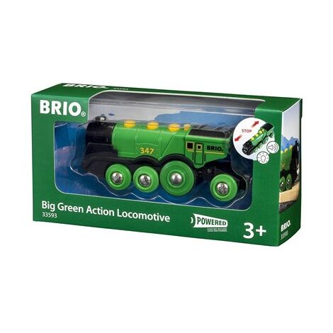Brio 33593 קטר ירוק על סוללות בריו למכירה 
