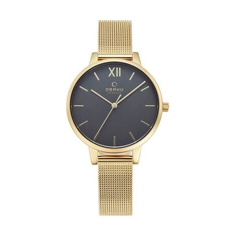 שעון יד  אנלוגי  לאישה OBAKU V209LXGJMG למכירה , 2 image