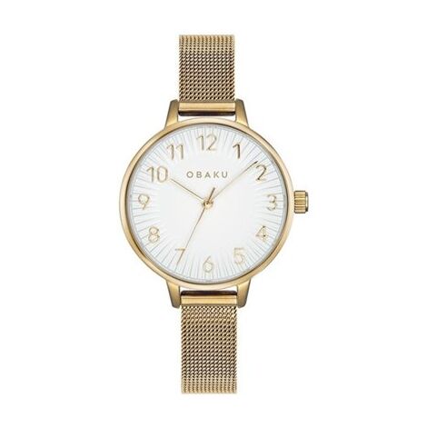 שעון יד  אנלוגי  לאישה OBAKU V237LXGIMG למכירה , 2 image