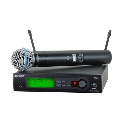 מיקרופון אלחוטי Shure SLX24/BETA58 שור למכירה , 2 image
