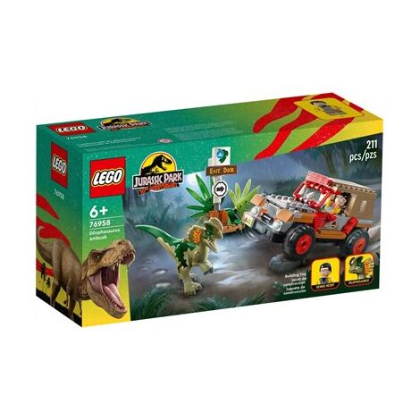 Lego לגו  76958 Dilophosaurus Ambush למכירה , 2 image