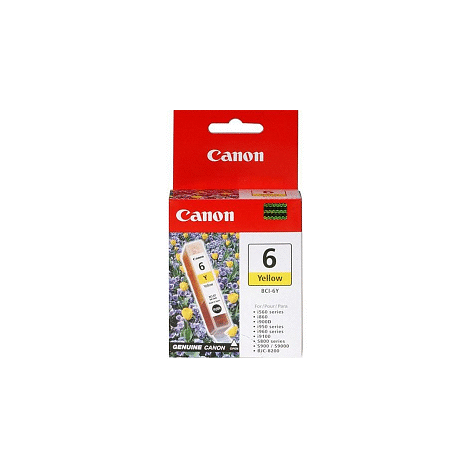 ראש דיו  צהוב Canon BCI-6Y קנון למכירה , 2 image