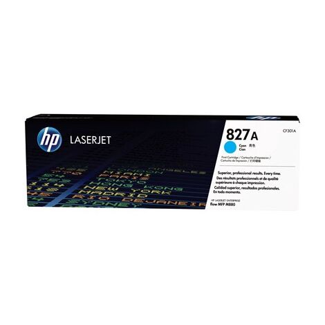 טונר ציאן / כחול  HP 827A CF301A למכירה 