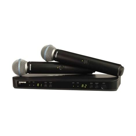 מיקרופון אלחוטי Shure BLX288/B58 שור למכירה 