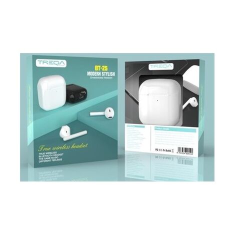 אוזניות Treqa BT25 Bluetooth למכירה , 2 image