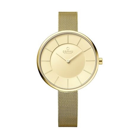 שעון יד  אנלוגי  לאישה OBAKU V185LXGGMG למכירה , 2 image
