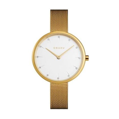 שעון יד  אנלוגי  לאישה OBAKU V233LXGIMG למכירה , 2 image