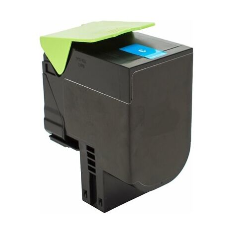 טונר ציאן / כחול  Lexmark 70C8HC0 לקסמרק למכירה , 2 image