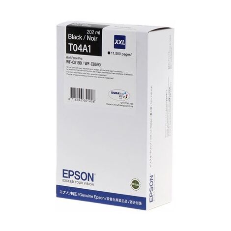 מיכל דיו Epson WF-C8190 / WF-C8690 XXL BK C13T04A140 אפסון למכירה , 2 image