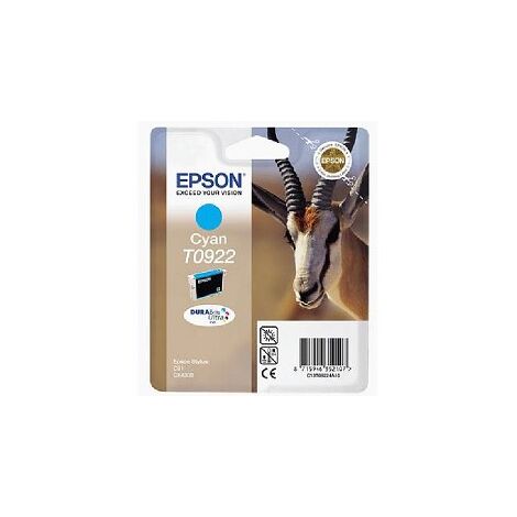 ראש דיו ציאן / כחול  Epson T0922 אפסון למכירה , 2 image