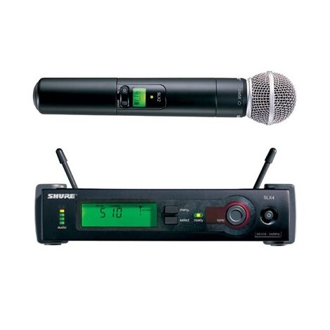 מיקרופון אלחוטי Shure SLX24/SM58 שור למכירה , 2 image